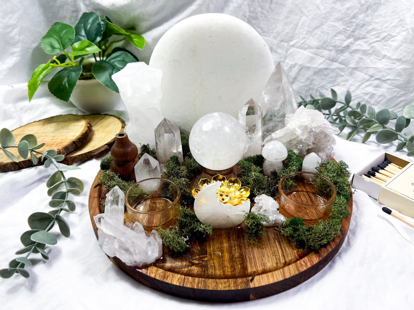 The Crystal Clarity Altar