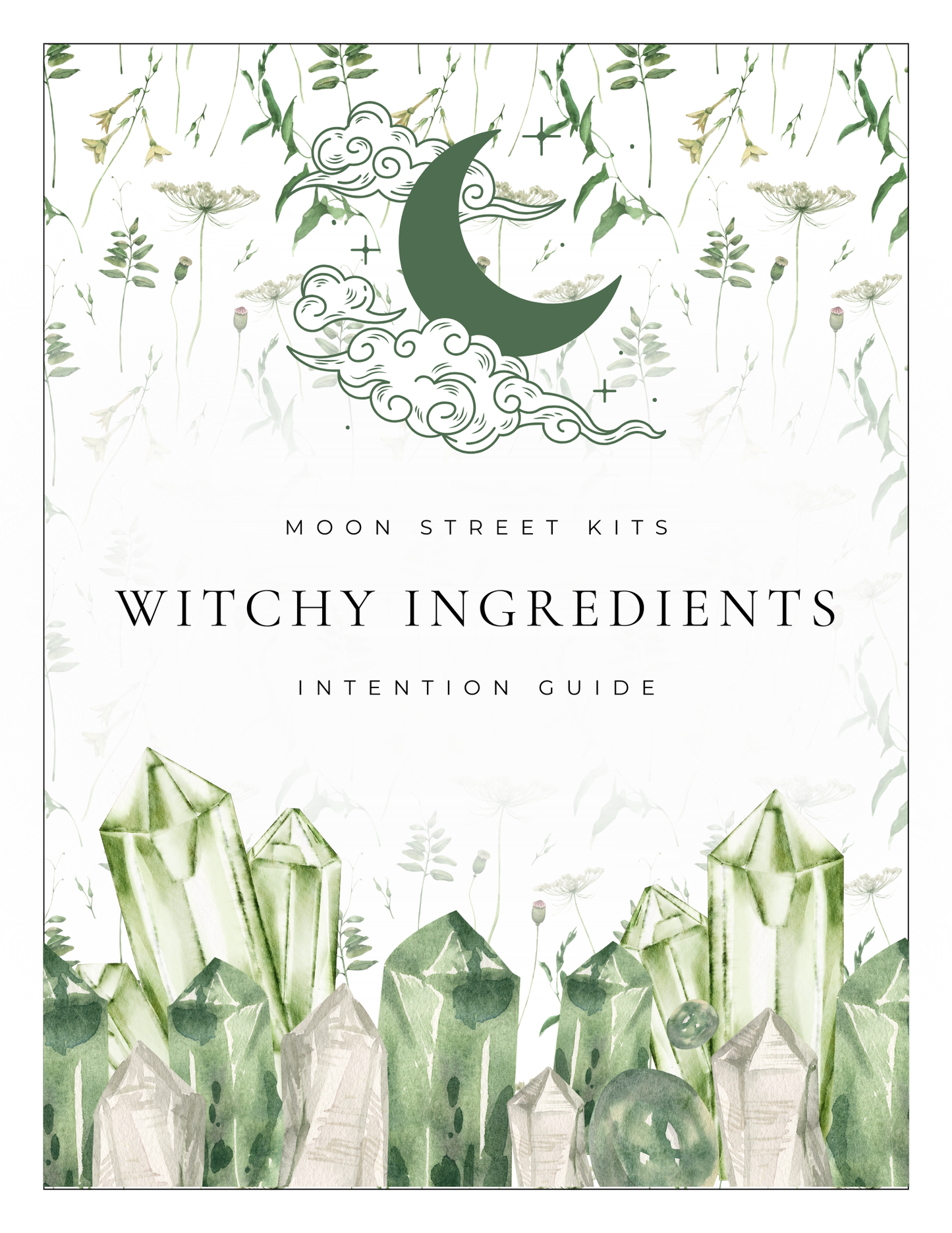 Witchy Ingredients | Intention Guide PDF DOWNLOAD