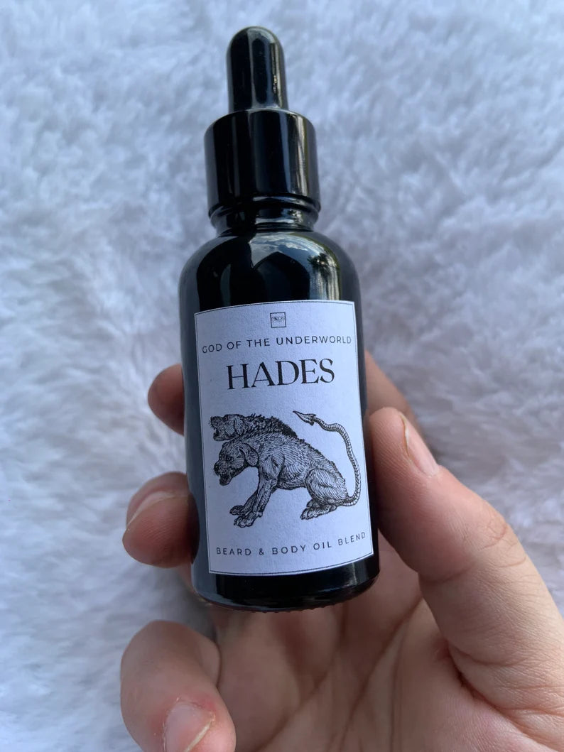 Hades Ritual Oil | Divine Masculine | Protection | Courage