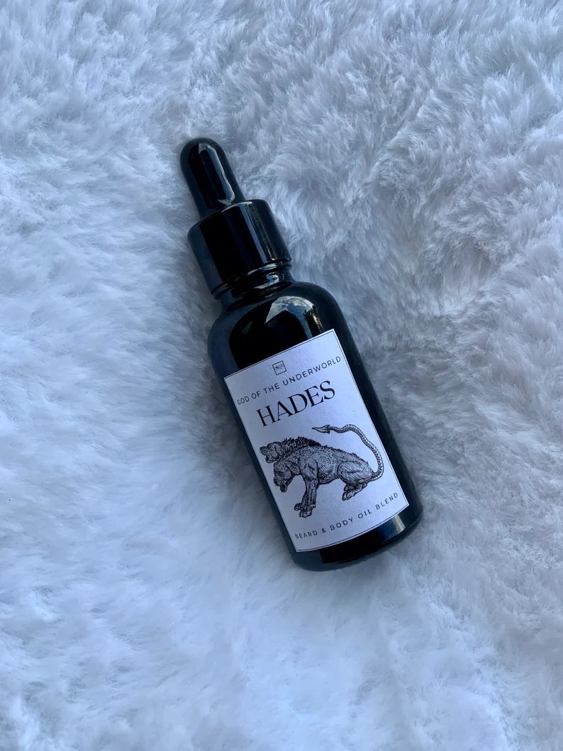 Hades Ritual Oil | Divine Masculine | Protection | Courage