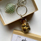 Abundance Spell Bottle + Aventurine Crystal Keychain