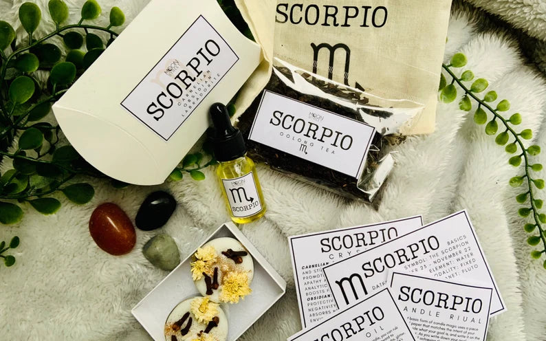 Scorpio Zodiac Gift Set | Spa Ritual | Manifestation Kit