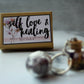 Self Love & Healing Spell Bottle and Crystal Keychain