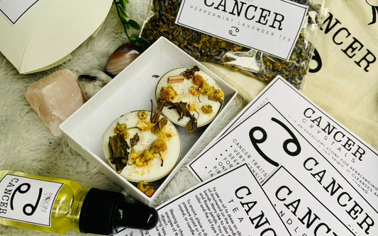 Cancer Zodiac Gift Set | Spa Ritual | Manifestation Kit