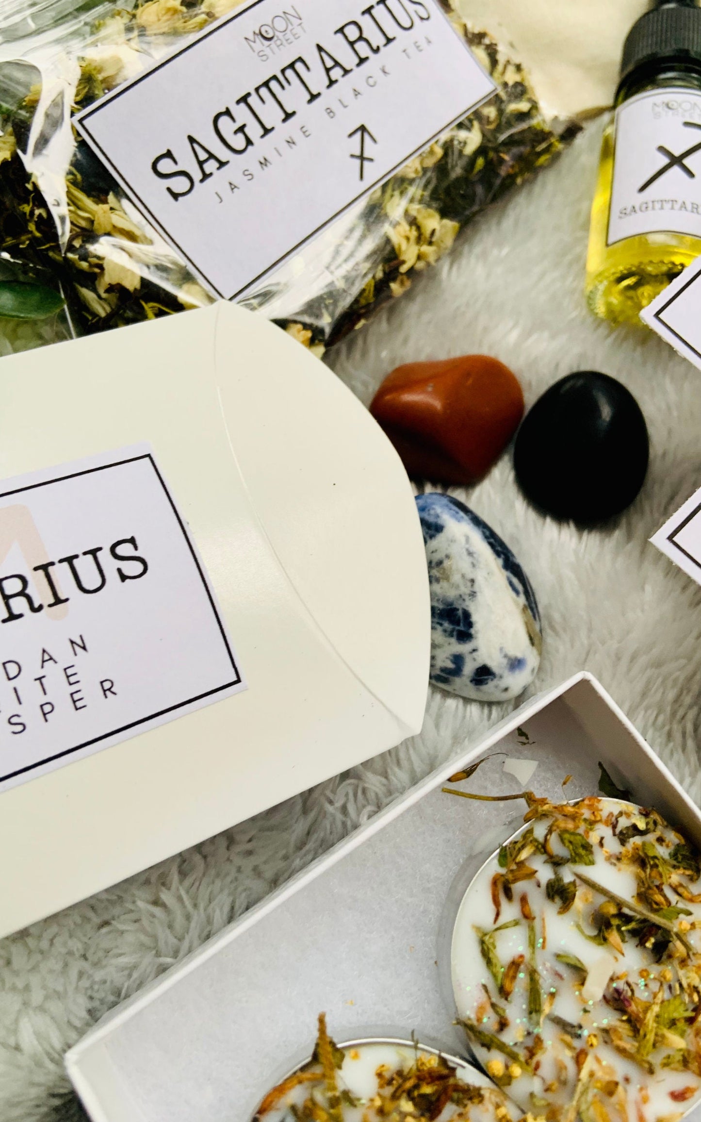Sagittarius Zodiac Gift Set | Spa Ritual | Manifestation Kit