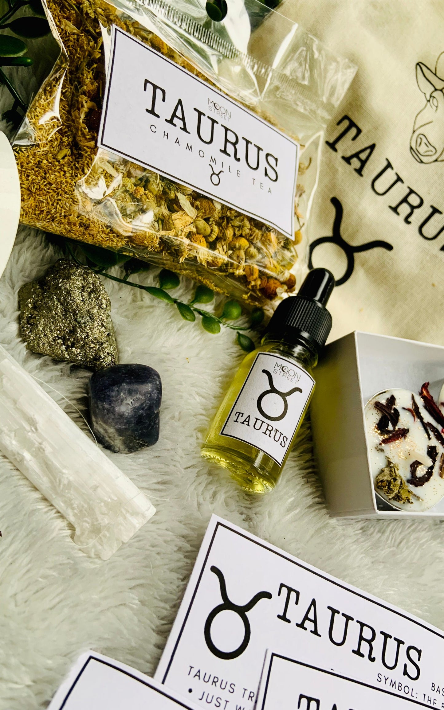 Taurus Zodiac Gift Set | Spa Ritual | Manifestation Kit