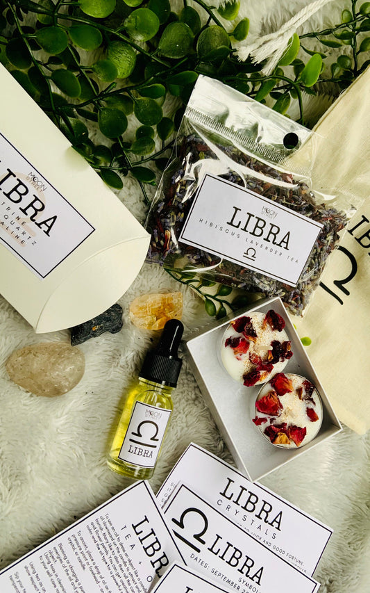 Libra Zodiac Gift Set | Spa Ritual | Manifestation Kit