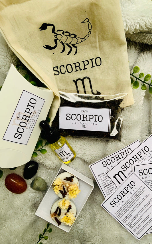 Scorpio Zodiac Gift Set | Spa Ritual | Manifestation Kit