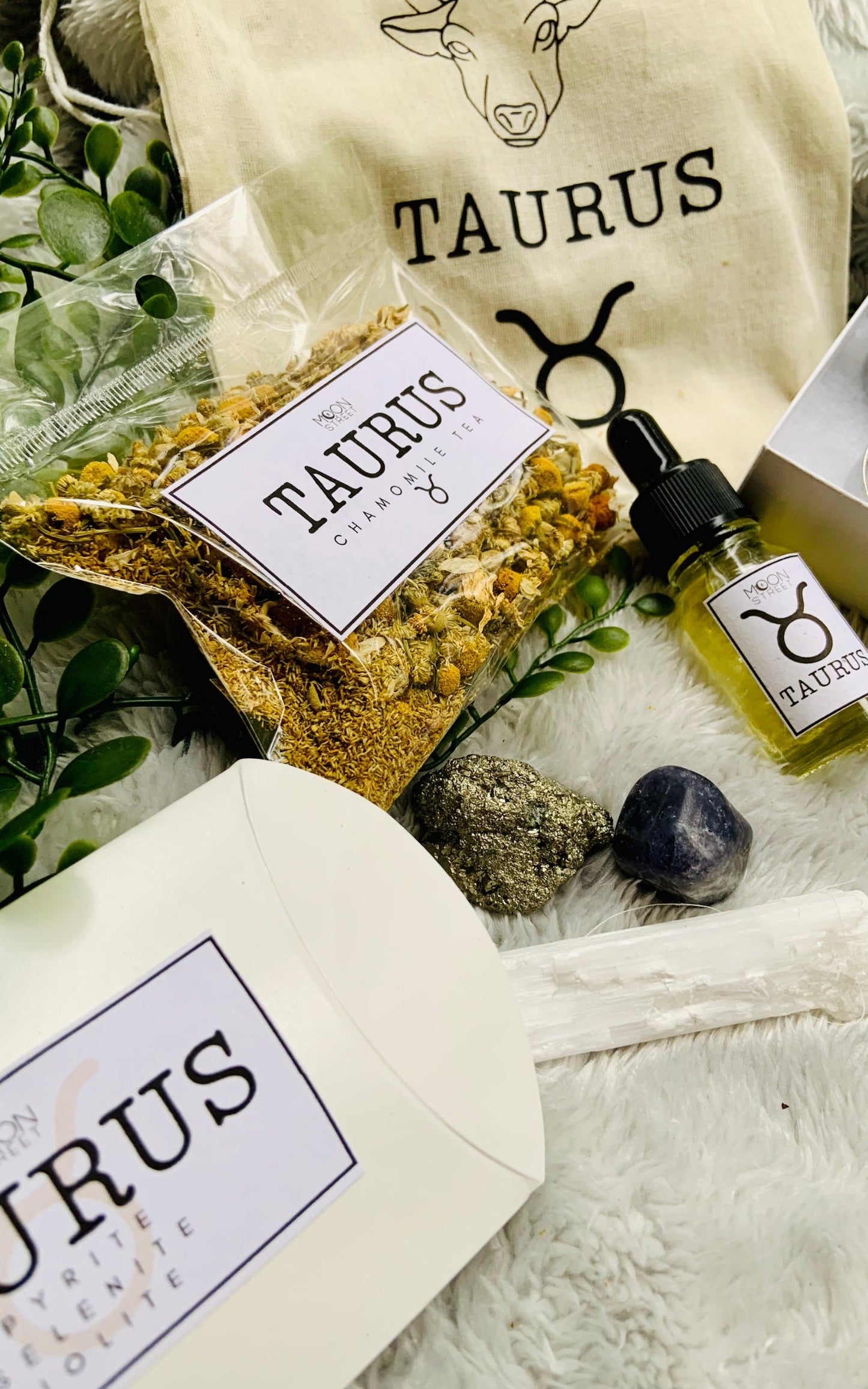 Taurus Zodiac Gift Set | Spa Ritual | Manifestation Kit