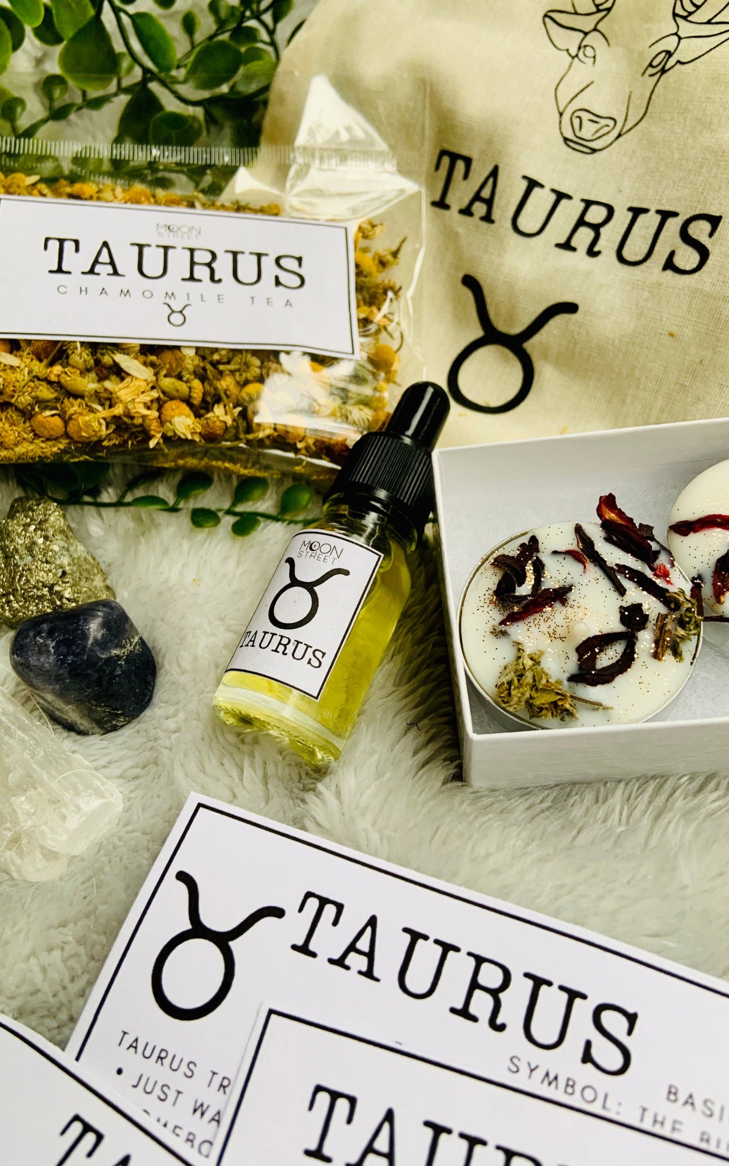 Taurus Zodiac Gift Set | Spa Ritual | Manifestation Kit