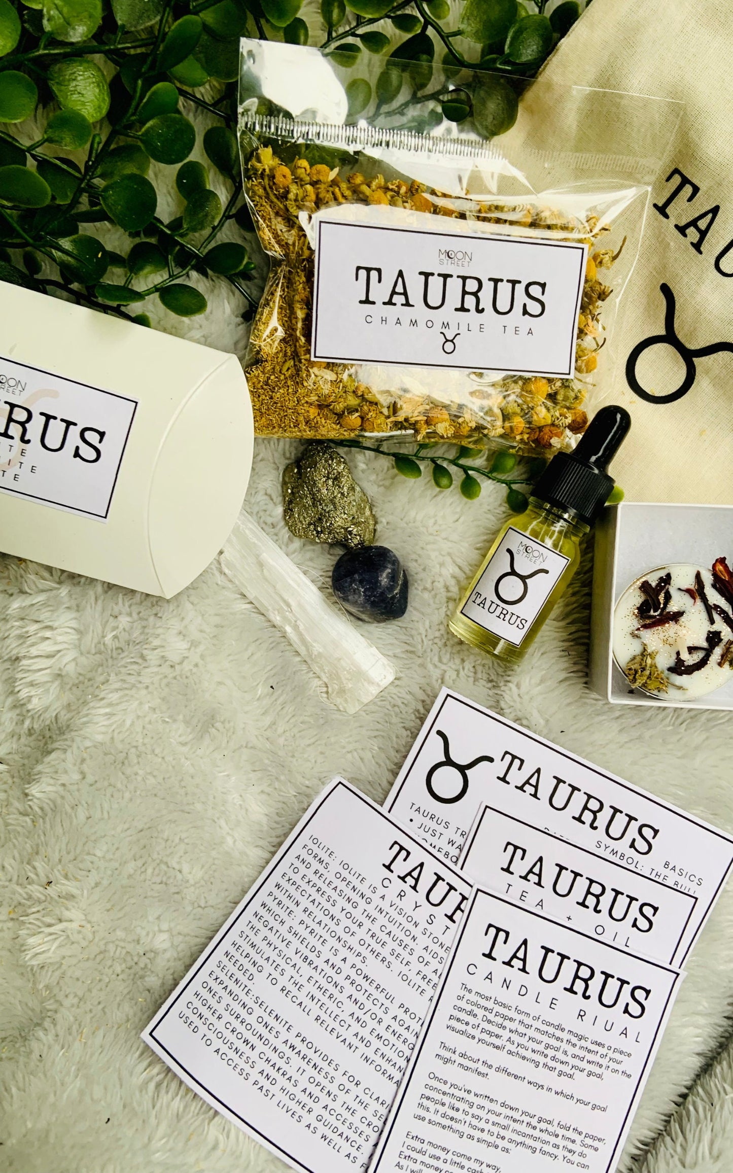 Taurus Zodiac Gift Set | Spa Ritual | Manifestation Kit