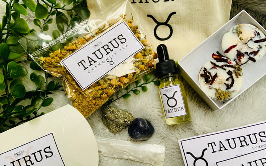 Taurus Zodiac Gift Set | Spa Ritual | Manifestation Kit