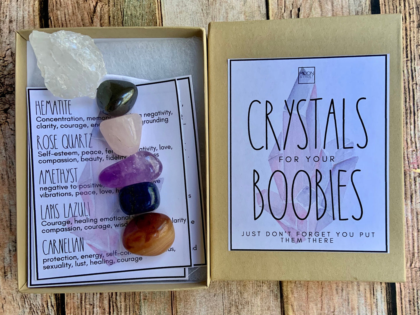 Crystals For Your Boobies