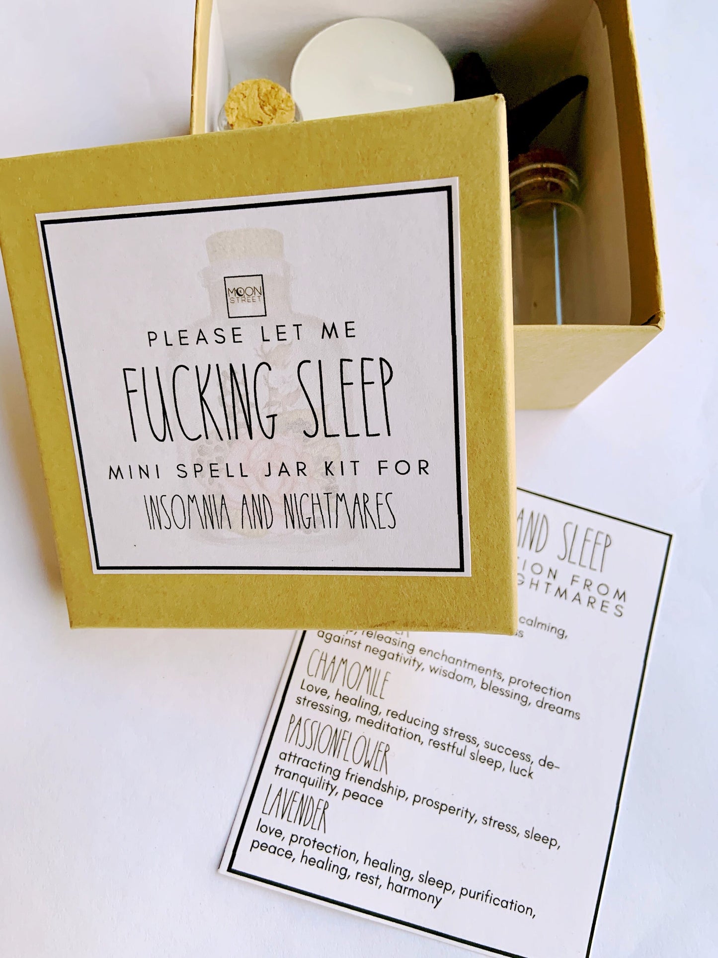 Insomnia & Sleep Mini Spell Bottle Kit