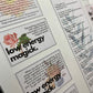 PRINTED | VOL 4 | Book Of Shadows Sticker Pack