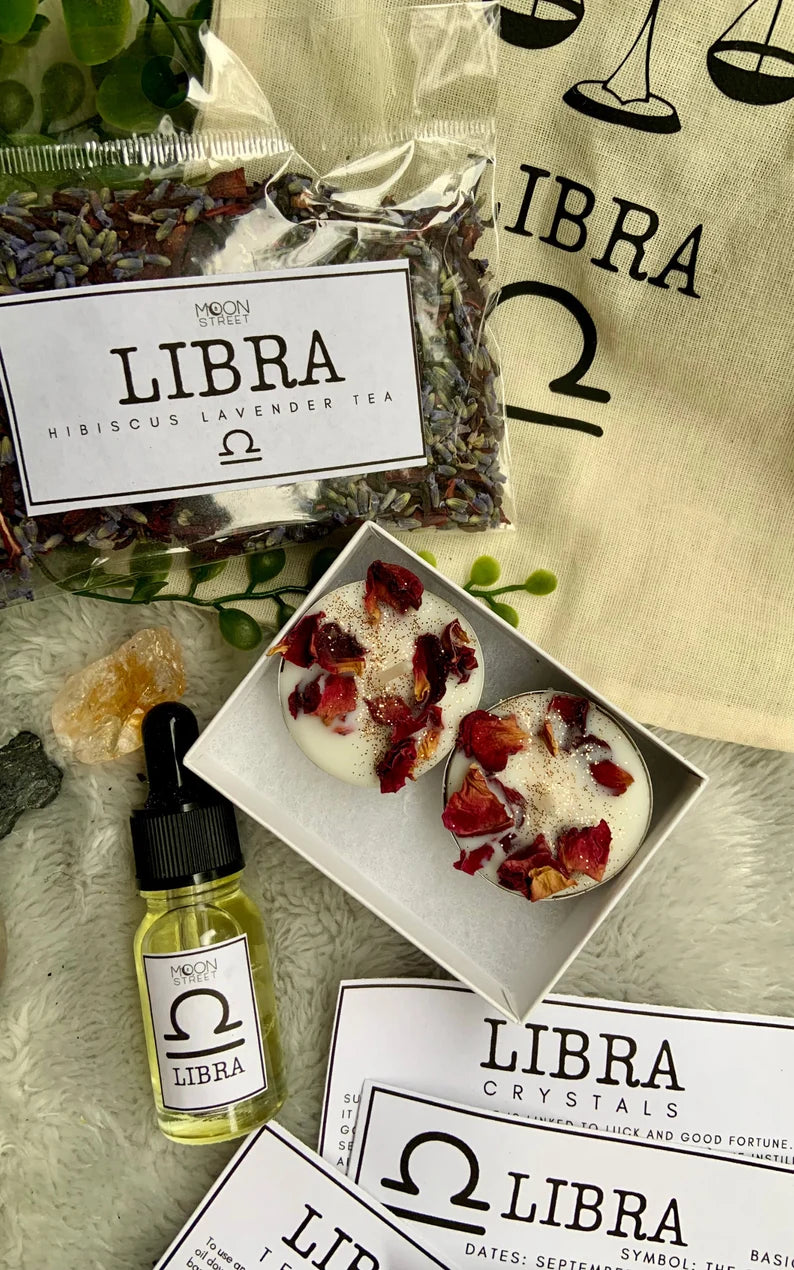 Libra Zodiac Gift Set | Spa Ritual | Manifestation Kit