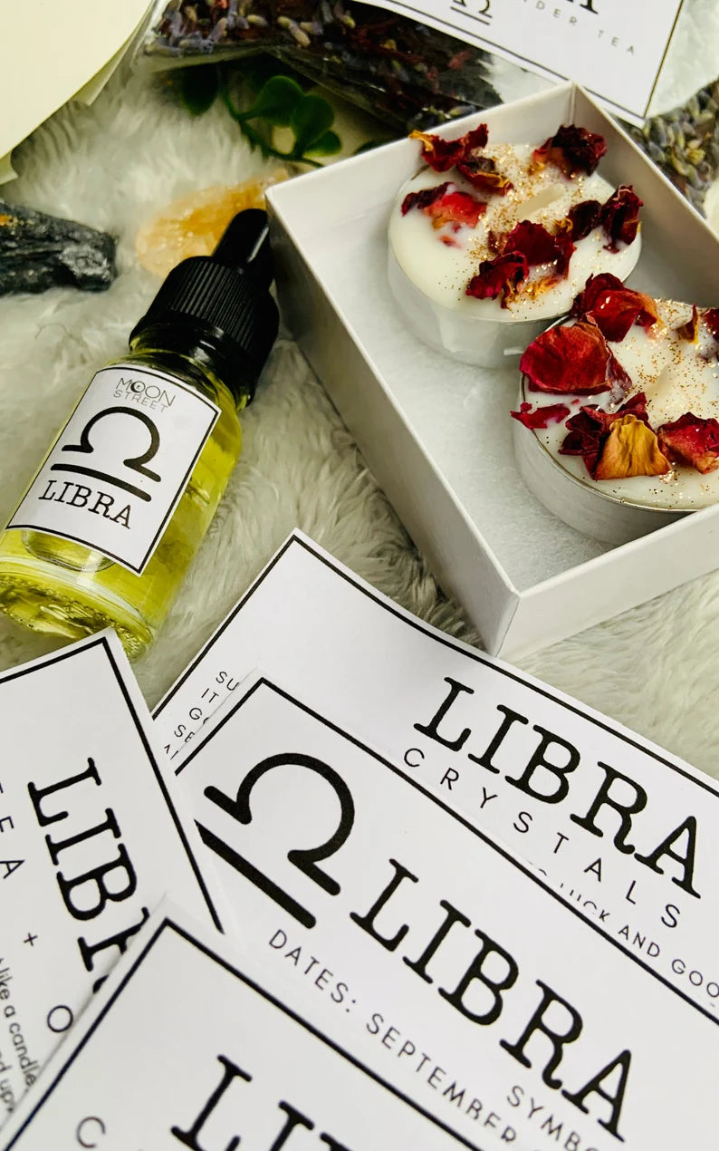 Libra Zodiac Gift Set | Spa Ritual | Manifestation Kit