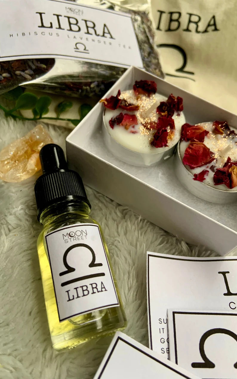 Libra Zodiac Gift Set | Spa Ritual | Manifestation Kit